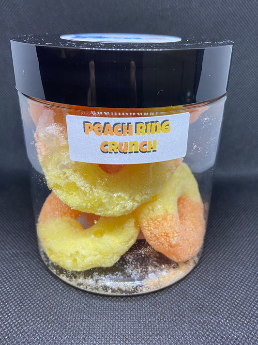 Peach Ring Crunch (Freeze Dried Gummy Peach Rings)
