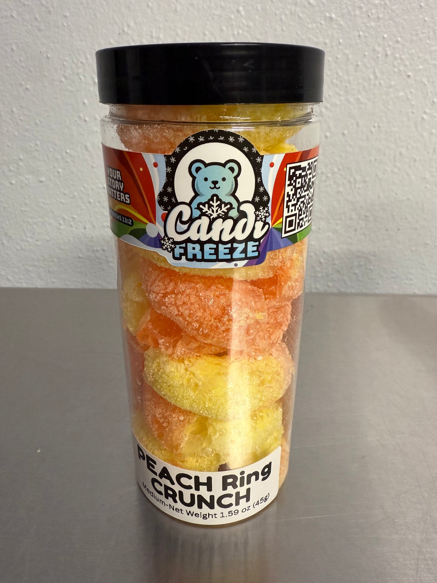 Crunch Rings: Freeze Dried Gummy Rings by CANDIFREEZE