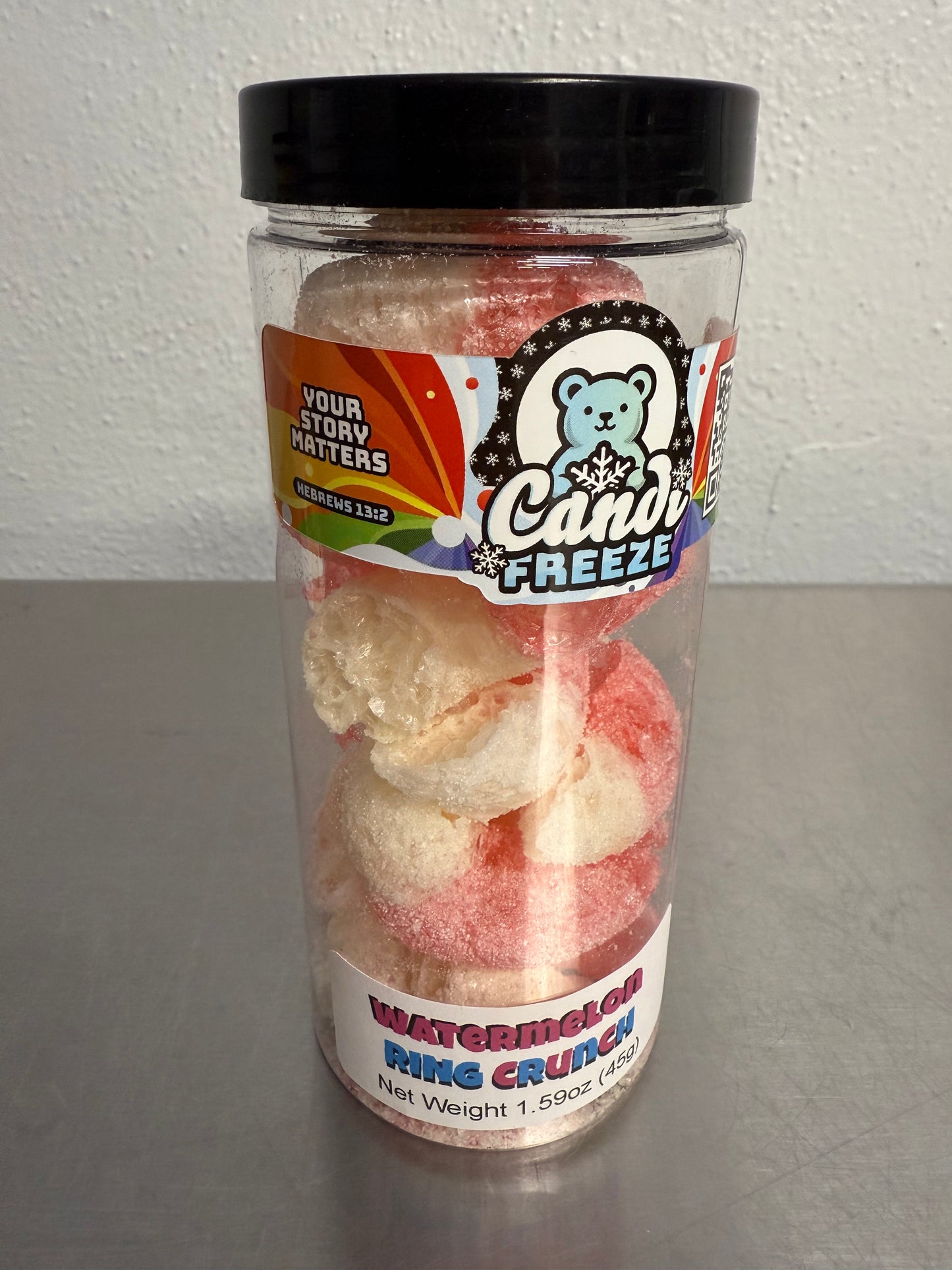 Crunch Rings: Freeze Dried Gummy Rings by CANDIFREEZE