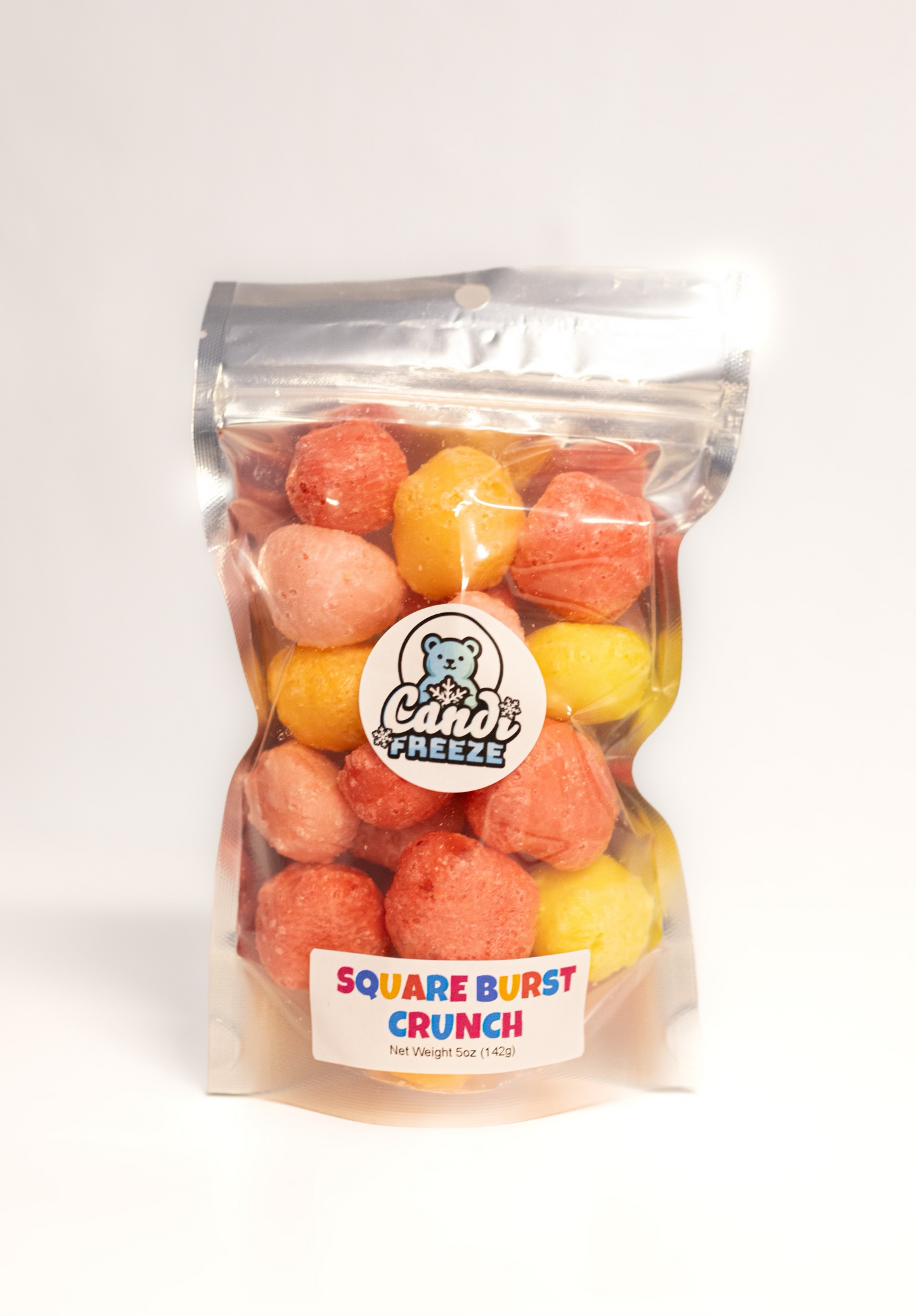 Square Burst Crunch - Freeze Dried Starburst